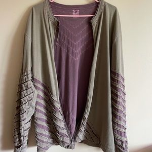 Unique Hand Dyed Jacket.